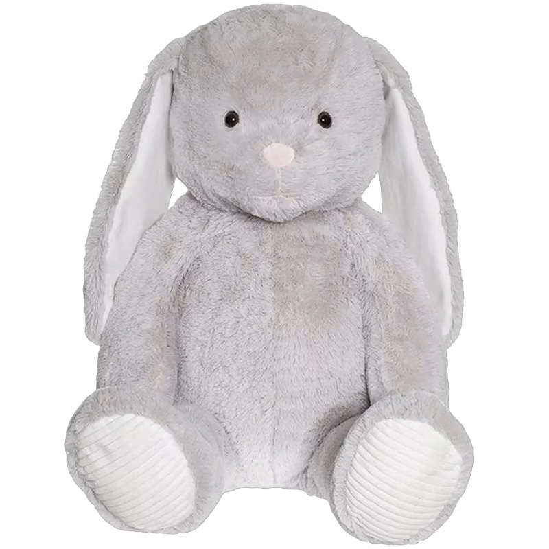 Teddykompaniet kanin 100 cm, grå