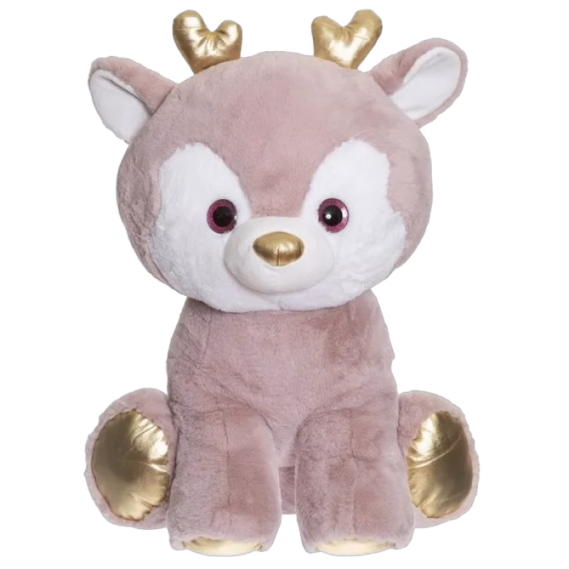 Teddykompaniet Rådjur 65 cm (Dimrosa)