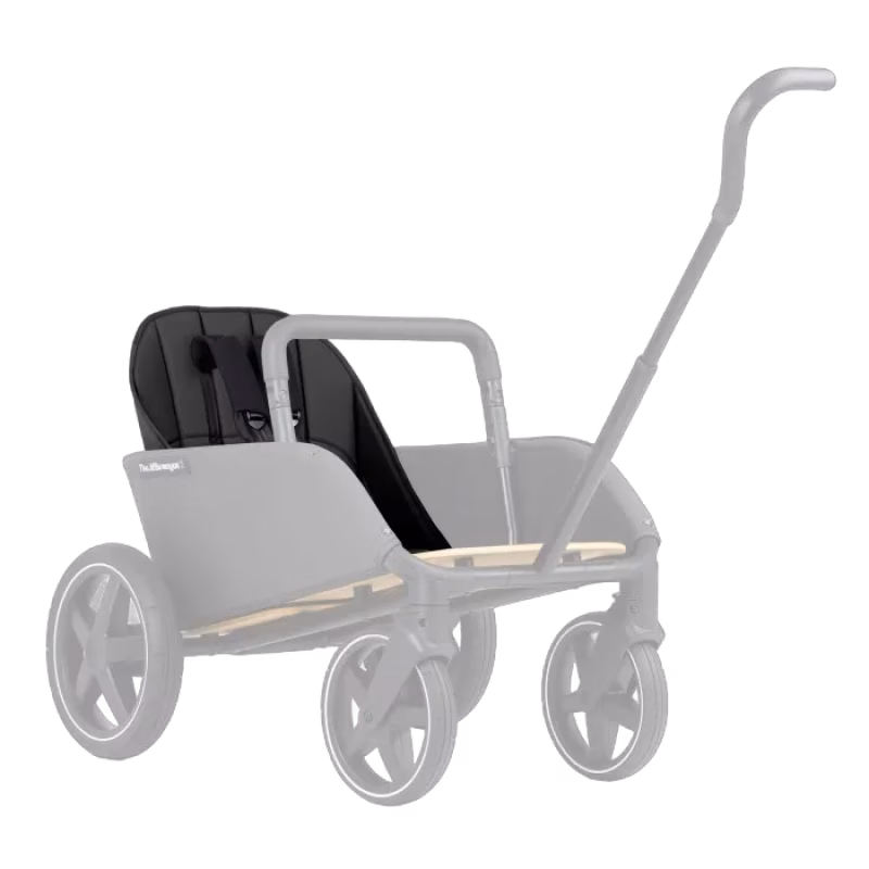The Jiffle Duo & Cart Seat (Black)