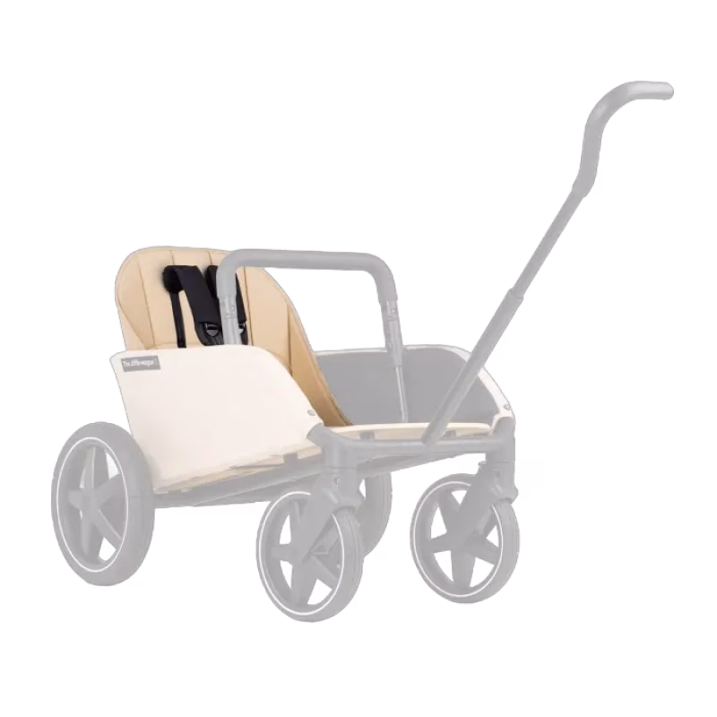The Jiffle Duo & Cart Seat (Clay)