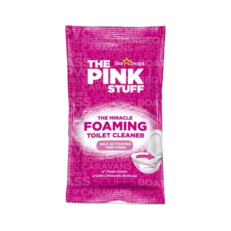 The Pink Stuff Miracle Foaming Toilet Cleaner 3x100g