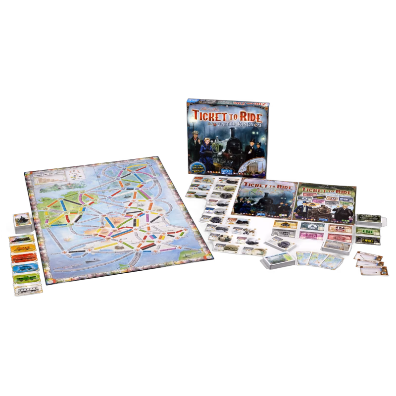 Ticket To Ride Map Collection United Kingdom + Pennsylvania