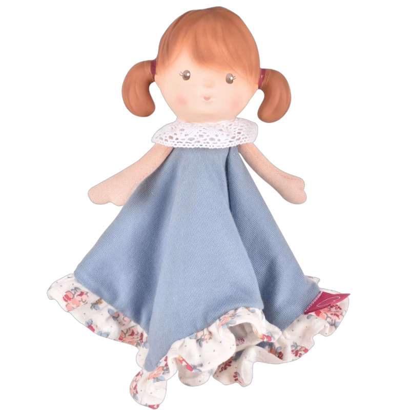 Tikiri Teeny Doll Comforter Snuttefilt, Blå