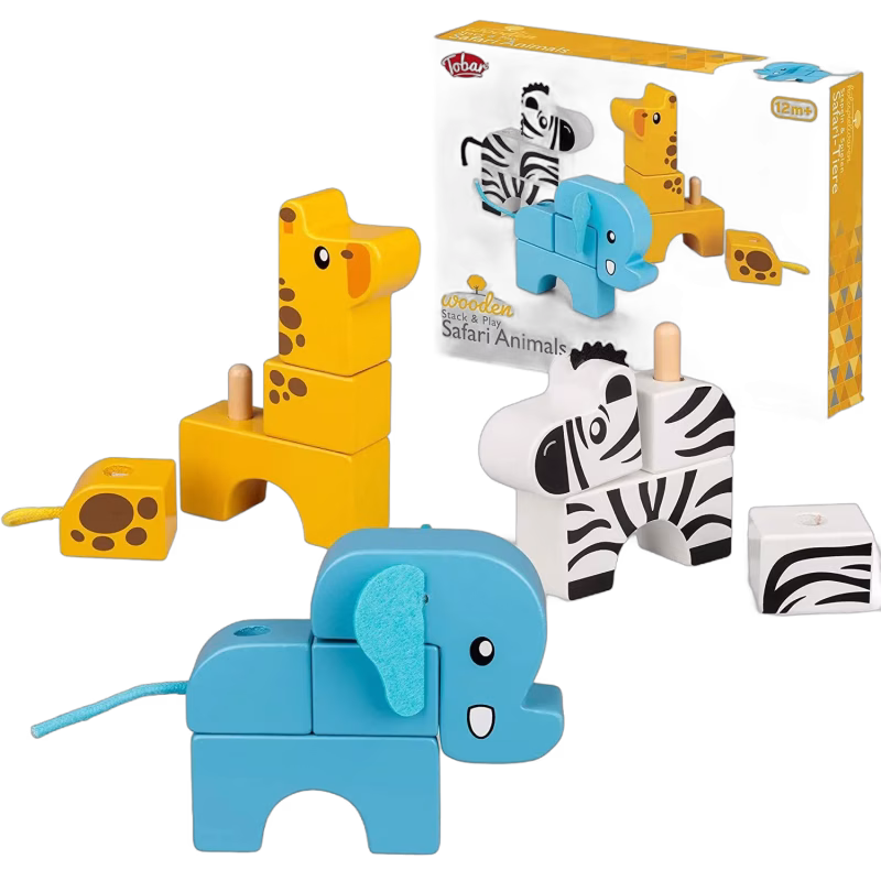 Tobar 3D-Pussel Safaridjur