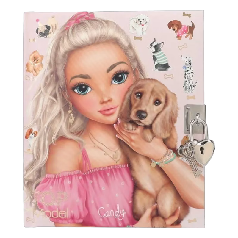TOPModel Dagbok Kitty and Doggy (hund)