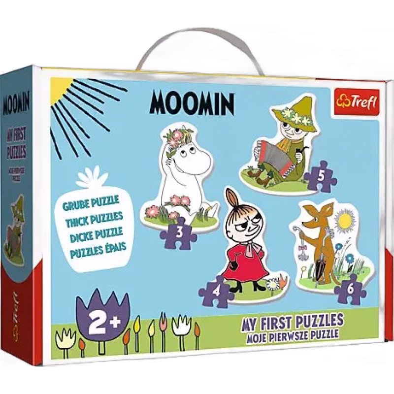 Trefl babypussel 4-i-1, Mumin