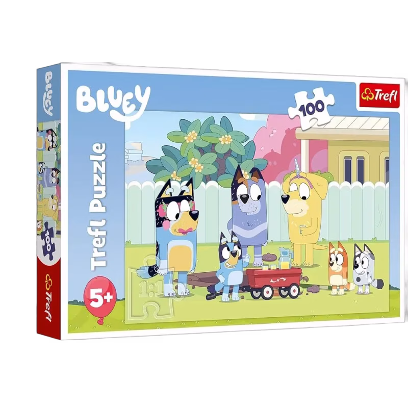 Trefl Bluey Pussel Happy World 100-bitar
