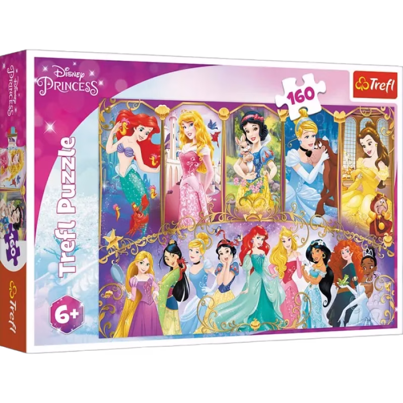 Trefl Disney Princess Pussel (160-bitar)