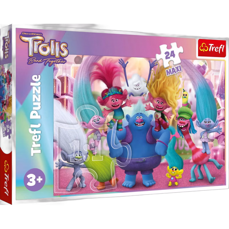 Trefl Trolls Maxi Pussel 24 Bitar