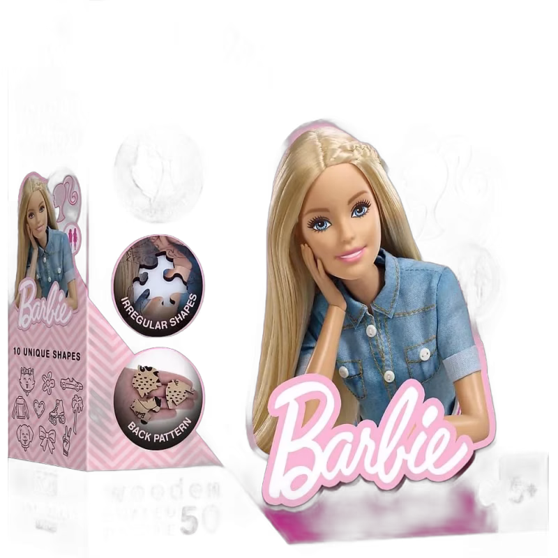 Trefl Wood Craft Junior Barbie Pussel 50 Bitar