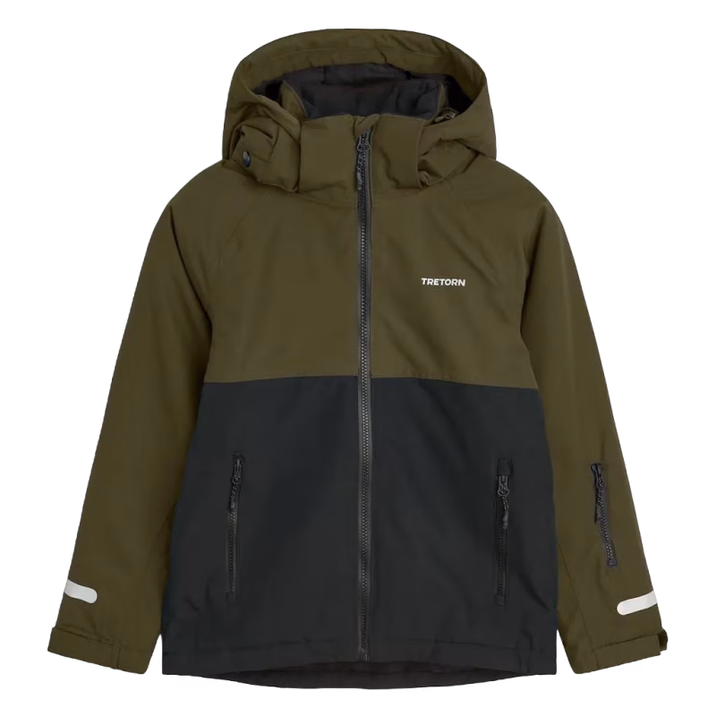 Tretorn Aktiv Cold Vinterjacka, Olive Night, 122/128