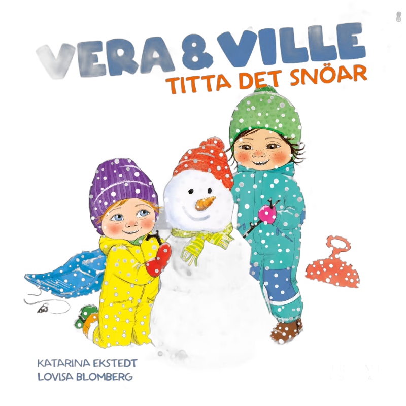 Triumf Förlag Sagobok Ville &  Vera - Titta det snöar