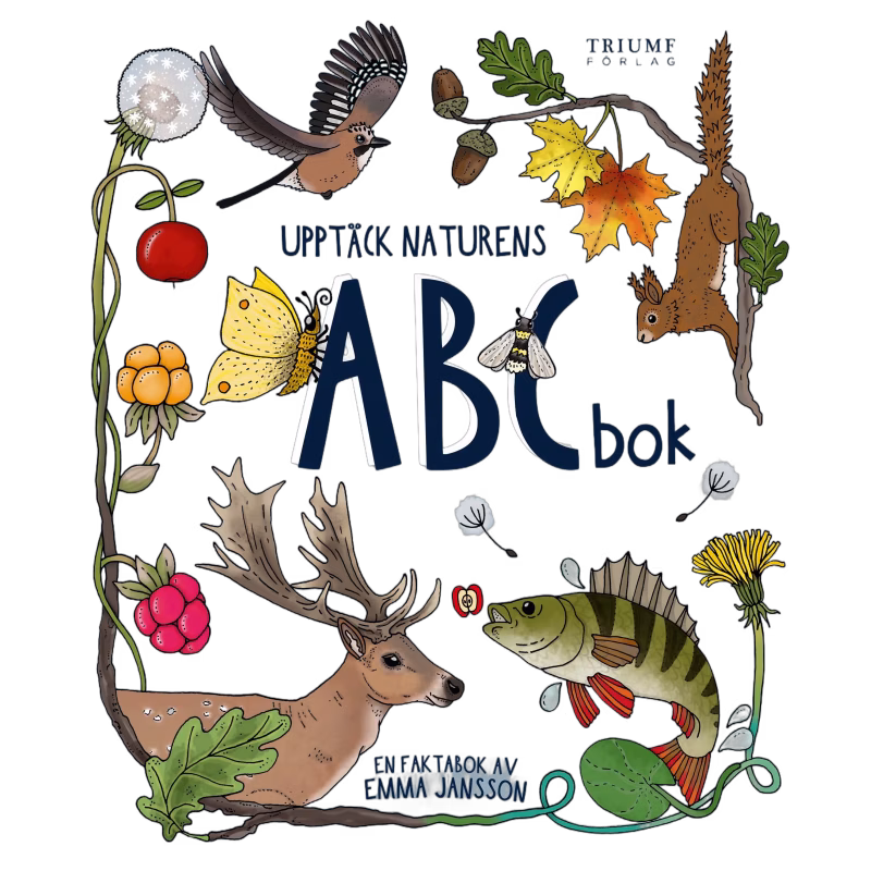Triumf Förlag Upptäck naturen - ABC Bok