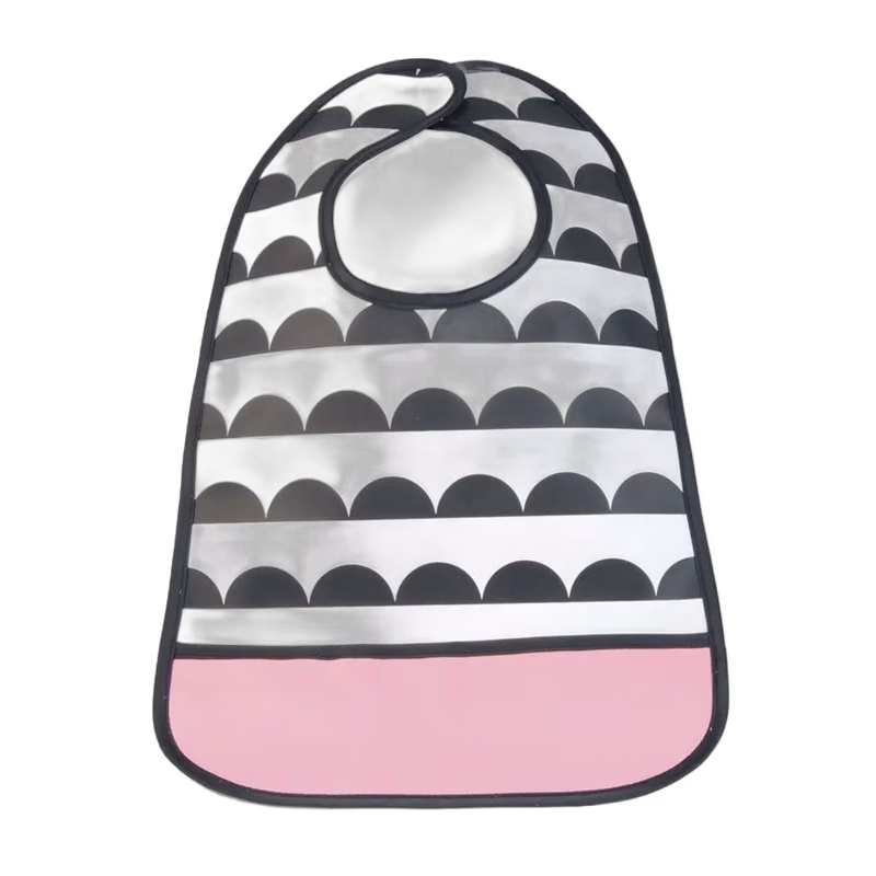 Tullsa haklapp waves, rosa/vit/svart