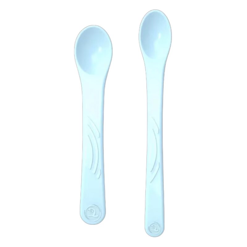 Twistshake Matsked 2-pack (Pastell Blå)