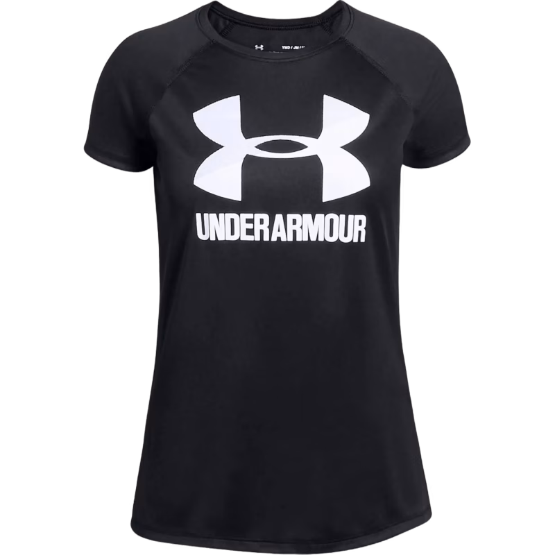 Under Armour Big Logo Tee Solid SS Träningströja, Black S