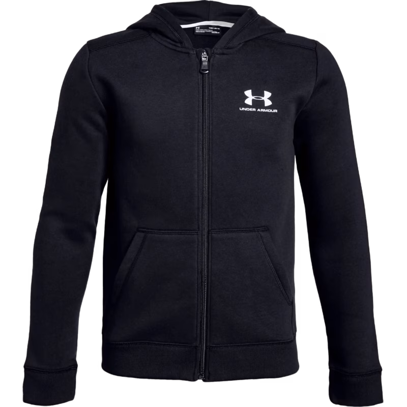 Under Armour EU Cotton Fleece Full Zip, Black S