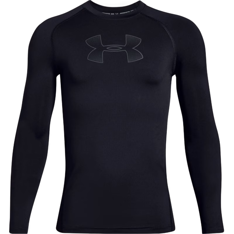 Under Armour HeatGear Long Sleeve Träningströja, Black S