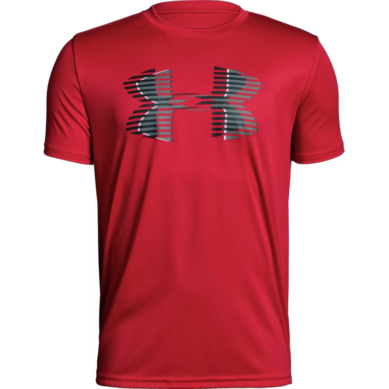 Under Armour Tech Big Logo Solid Tee Träningströja, Red XS