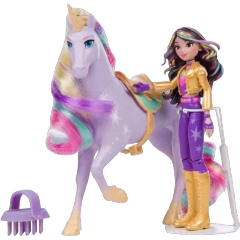 Unicorn Academy Docka & Enhörning Sophia & Wildstar