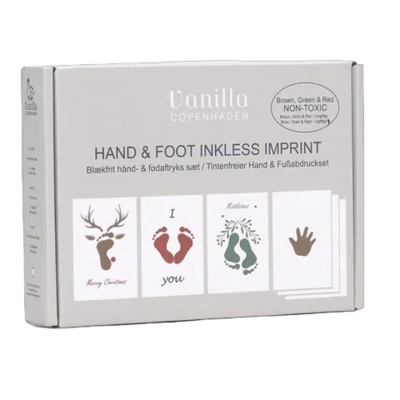 Vanilla COPENHAGEN Hand- och fotavtryck 3-pack  Jul