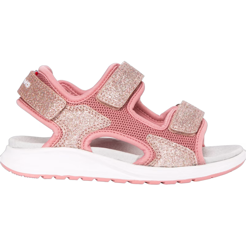 Viking Anchor Glitter 3V Sandal, Light Pink, 32