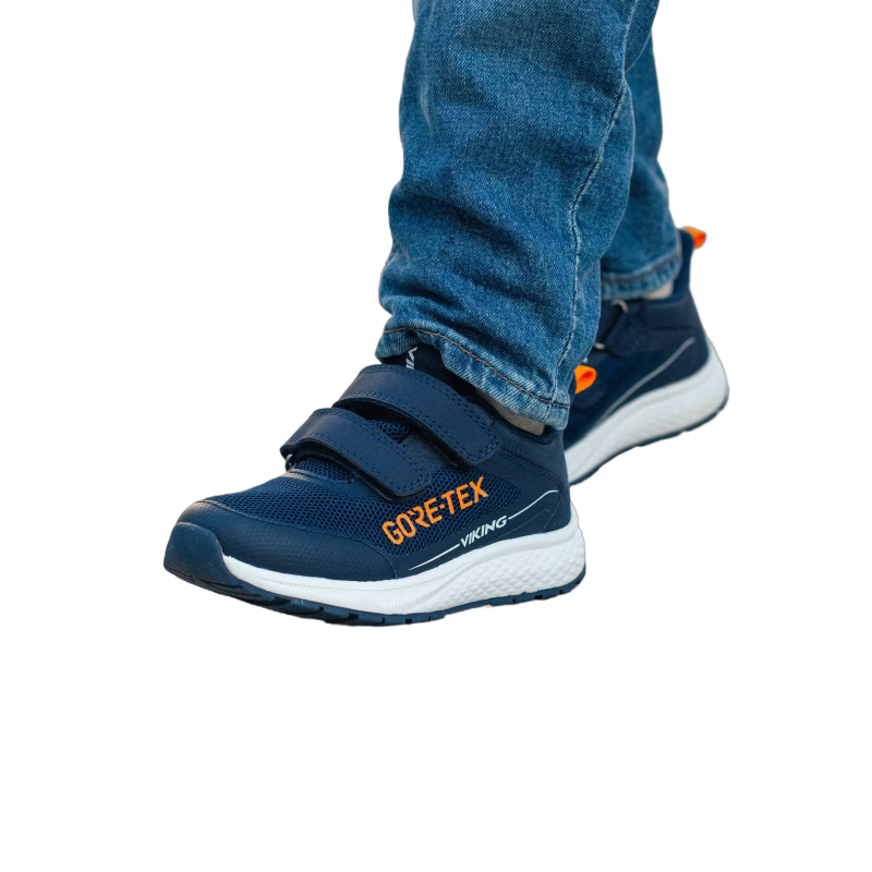 Viking Bouncy 2V GTX Sneakers, Navy, 28