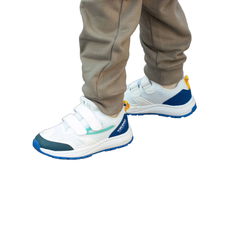 Viking Century 2V WP Sneakers, Eggshell/Blue, 26