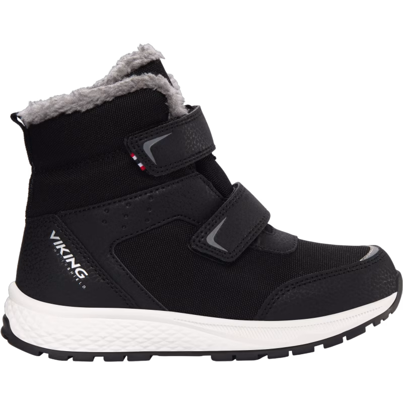 Viking Equip Warm WP 2V Vinterkängor, Svart/Grå, 29