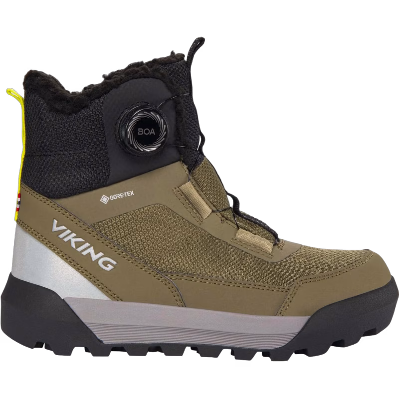 Viking Expower BOA GTX Vinterkängor, Khaki, 31