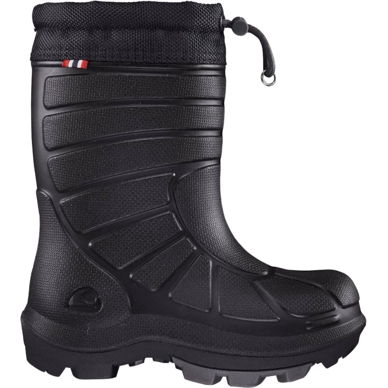 Viking Extreme  Fodrade Gummistövlar, Black/Charcoal, 23