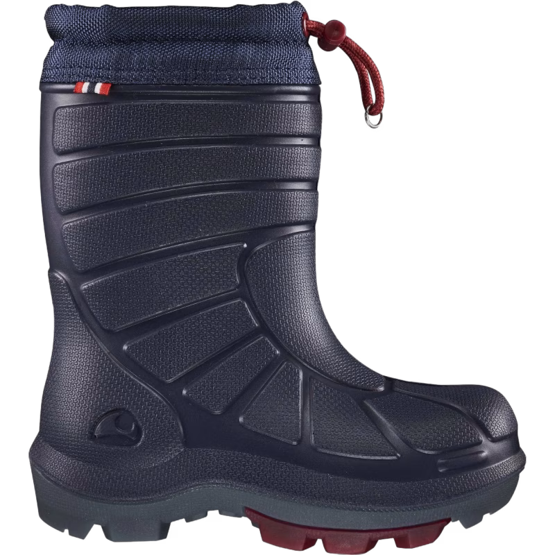 Viking Extreme  Fodrade Gummistövlar, Navy/Dark red, 25