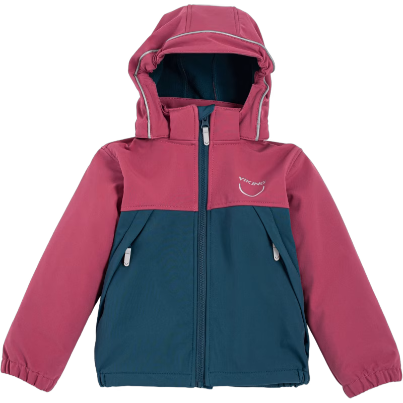 Viking Play Softshelljacka, Plum, 110