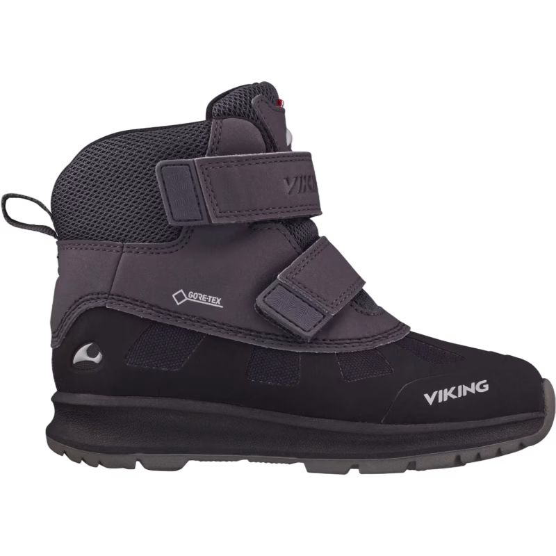 Viking Toby GTX Vinterkängor, Black/Charcoal, 28