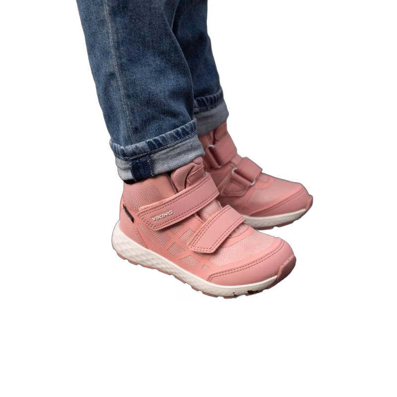 Viking Veme Reflex 2V Mid GTX Sneakers, Light Pink, 22