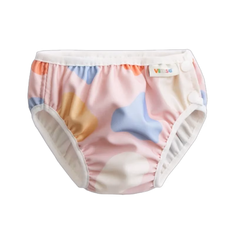 Vimse Badblöja XL 11-14kg (Pink shapes)