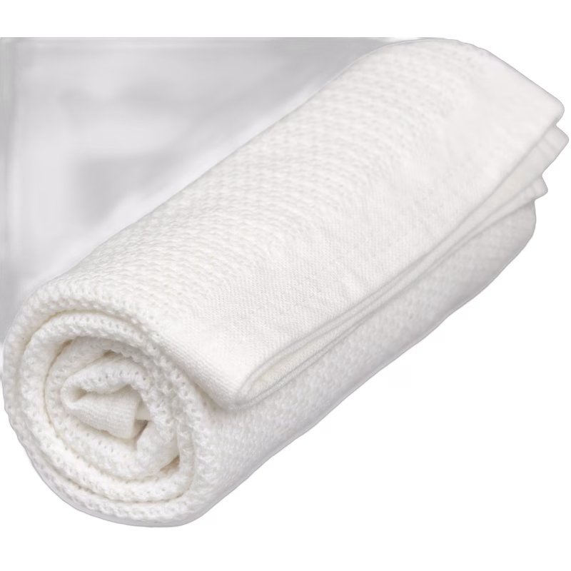 Vinter &  Bloom Soft Grid Gallerfilt, Bright White