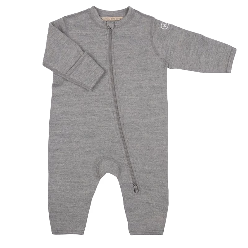 Voksi overall ull stl 62-68, melange grey