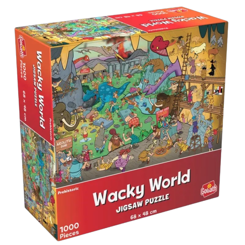 Wacky World Pussel Prehistoric 1000-bitar