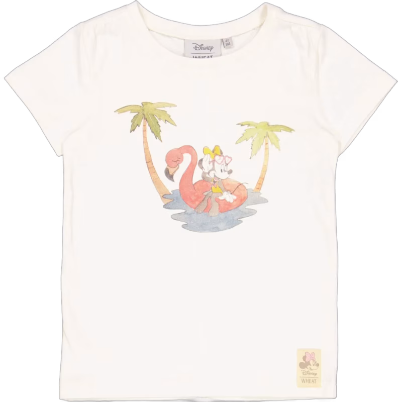 Wheat Beach Mimmi Pigg T-Shirt, Ivory, 116