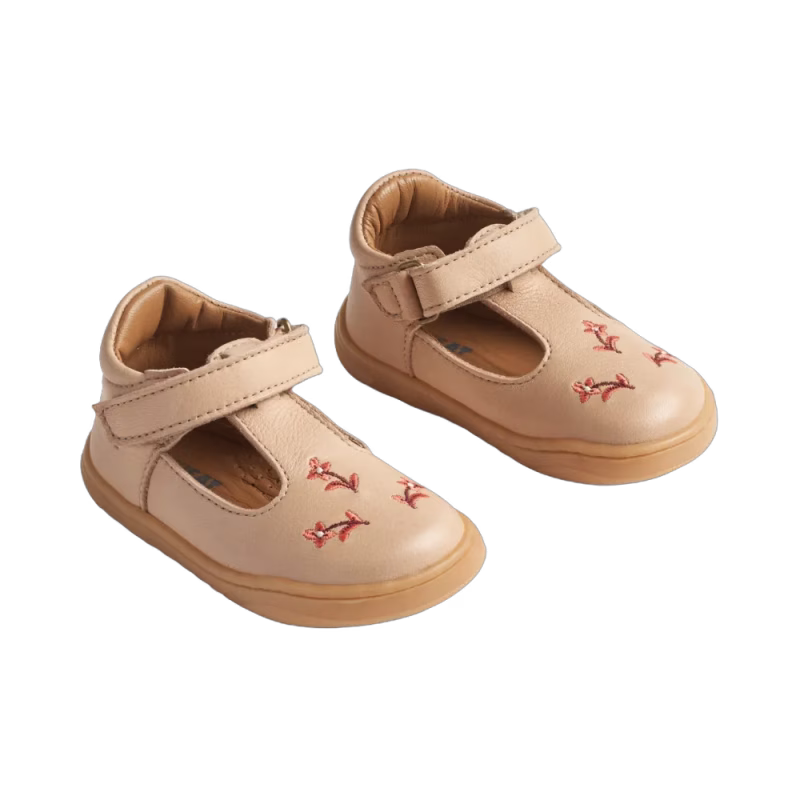 WHEAT Lär-gå skor Mary Jane Beige