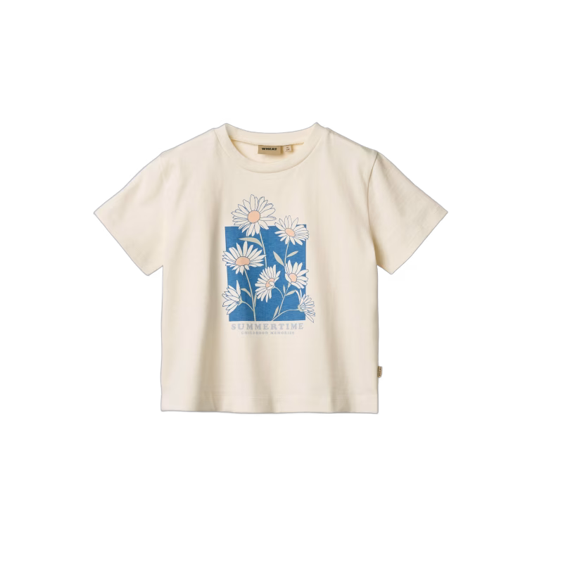 Wheat Mirsa T-shirt, Ivory, 98