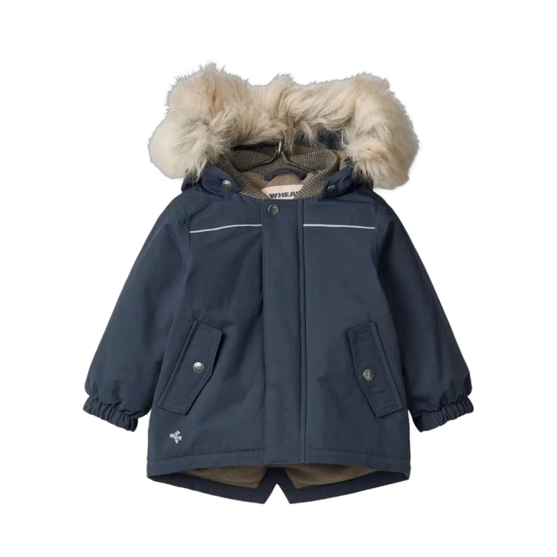 WHEAT Vinterjacka Kasper Tech Dark Blue