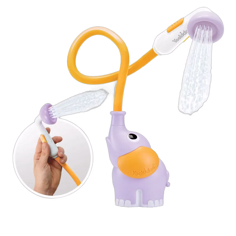 Yookidoo Babydusch Elefant Lila